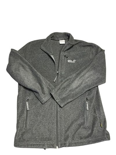Jack Wolfskin Grey Fleece Jacket #C3